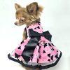 All Aflutter Pink & Black Dress