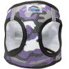 American River Choke-Free Mesh Dog Harness – Purple Camouflage