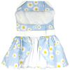 Blue Daisy Dog Dress
