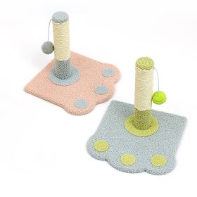 Cat Scratching Post for Indoor Cats (Color: Blue)