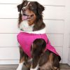 Alpine - Tuf Terrain Coat - Wild Raspberry - Made with tough Duck Outer Fabric, Fleece Lining and Sherpa Lined Collar.