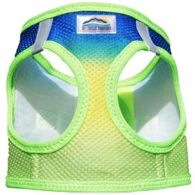 American River Choke-Free Mesh Dog Harness – Cobalt Sport Ombre (Option: 3X-Large)