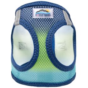 American River Choke-Free Mesh Dog Harness – Northern Lights Ombre (Option: 2X-Large)