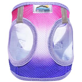 American River Choke-Free Mesh Dog Harness – Raspberry Sundae Ombre (Option: Medium)