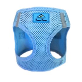 American River Choke-Free Mesh Dog Harness – Light Blue Solid Ultra (Option: Small)