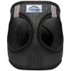 American River Choke-Free Mesh Dog Harness – Black Solid Ultra