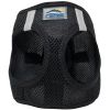 American River Choke-Free Mesh Dog Harness – Black Solid Ultra