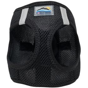 American River Choke-Free Mesh Dog Harness – Black Solid Ultra (Option: 2X/3X-Large)