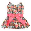 Blooming Blue and Peach Floral Dress