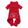 Christmas Dog Pajama - Santa's Lil' Helper