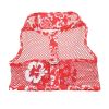 Cool Mesh Harness Hawaiian Hibiscus - Red
