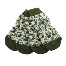 Non-Skid Dog Socks -  Camo (Option: Small)