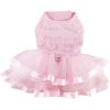 Pink Lace and Ruffles Dress