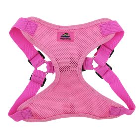 Wrap and Snap Choke Free Dog Harness - Candy Pink (Option: Large)