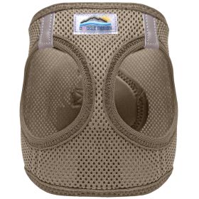 American River Choke-Free Mesh Dog Harness – Fossil Brown Solid Ultra (Option: 2X/3X-Large)