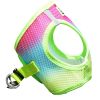 American River Choke-Free Mesh Dog Harness – Rainbow Ombre
