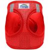 American River Choke-Free Mesh Dog Harness – Red Solid Ultra