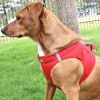 American River Choke-Free Mesh Dog Harness – Red Solid Ultra