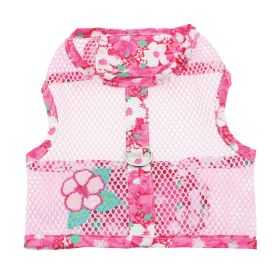 Cool Mesh Harness Hawaiian Hibiscus - Pink (Option: Small)