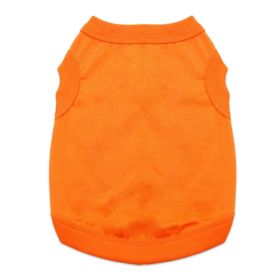 100% Cotton Dog Tanks - Sunset Orange (Option: X-Large)