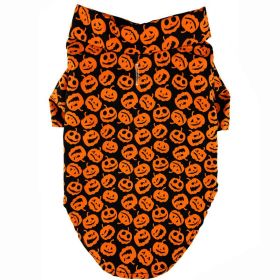Halloween Jack-O-Lantern Camp Shirt (Option: Medium)