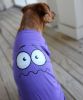 NEW - Nervous Face Dog Shirt - Ultra Violet