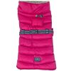 Alpine Extreme Cold Dog Puffer Coat - Waterproof Winter Jacket (Pink Peacock)