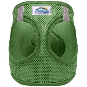 American River Choke-Free Mesh Dog Harness – Dark Forest Green Solid Ultra (Option: Small)