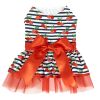 Cherry Stripe Harness Dress