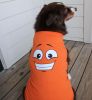 NEW - Happy Face Dog Shirt - Sunset Orange