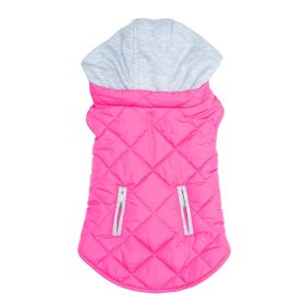 Weekender Dog Sweatshirt Hoodie - Pink (Option: X-Large)